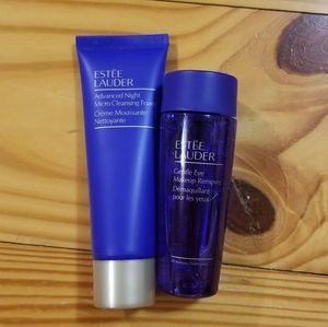 NEW Estee Lauder Advanced Night Cleansing Foam and Gentle Eye Makeup Remover